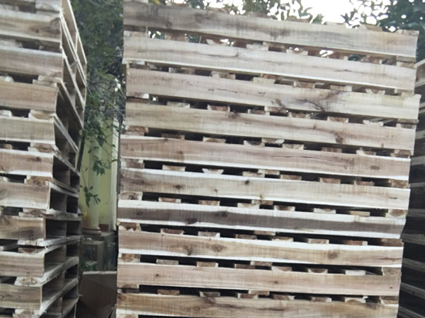 Pallet gỗ KT 1050x1050x120mm
